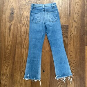 MOTHER Blue Flare Jeans